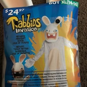 Boys costume rabbid invasion XL 14/16